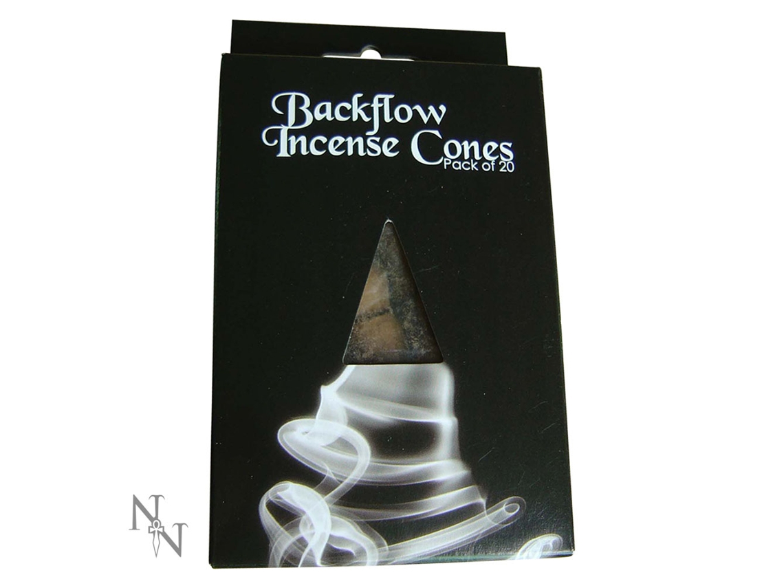 Cones De Incenso De Refluxo Jasmim (pacote De 20)