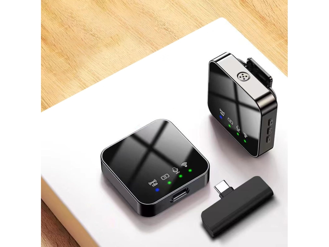 Microfone De Lapela Sem Fio Portátil Para Android, Microfone De Lapela