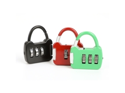 Cadeado Com Código De 3 Dígitos, Resistente Às Intempéries, Multicolorido, Para Bagagem, Ginásio, Escola, Exterior