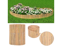 Vidaxl Cerca De Bambu 1000x30 Cm