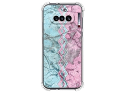 Capa Tumundosmartphone De Silicone À Prova De Choque Para Nothing Phone 4a 5g Com Estampa De Mármore 8 Desenhos