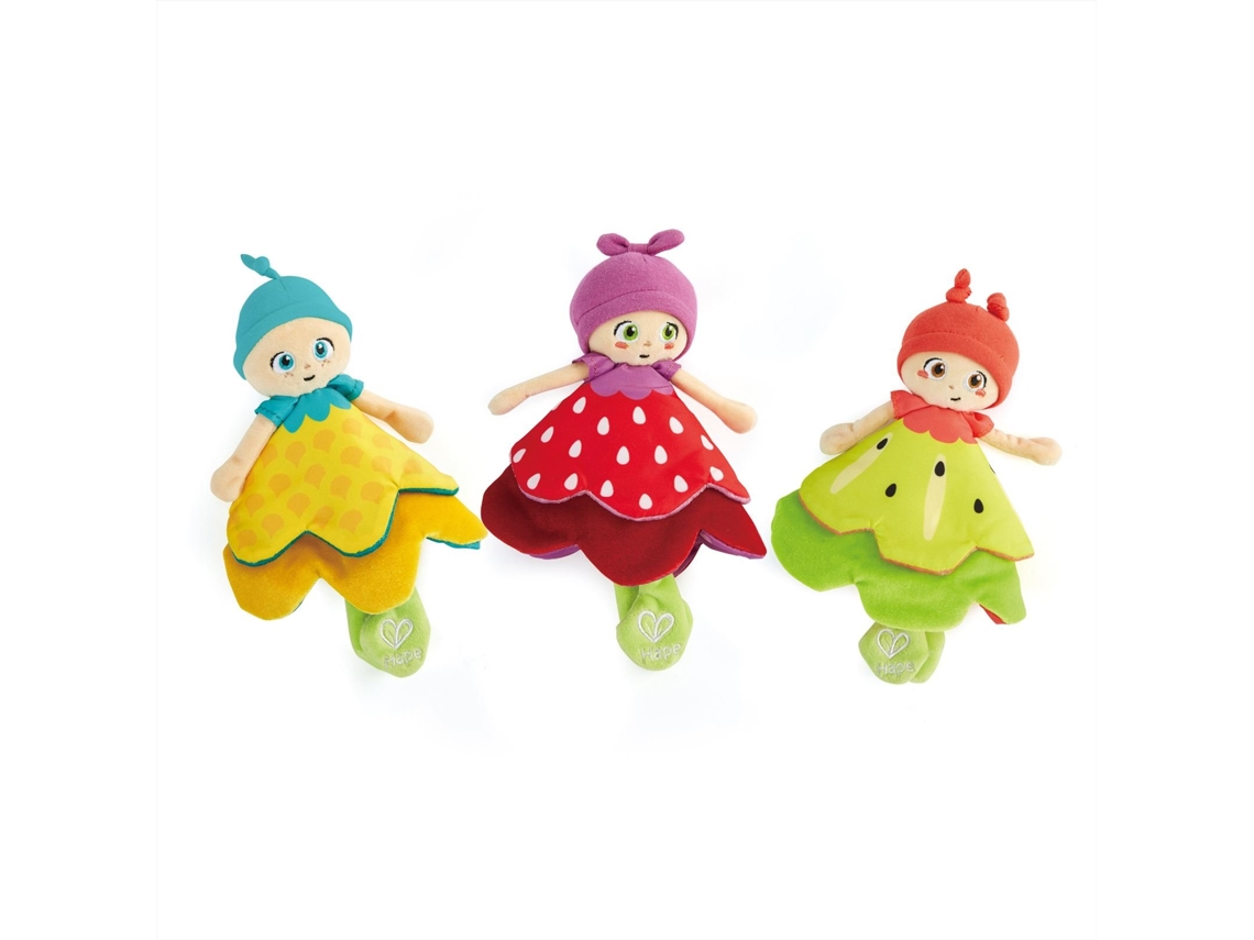 Flowerini Boneca De Tecido Colorida Para Bebês E Crianças Pequenas. Hape