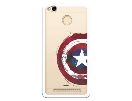 Funda para Xiaomi Redmi 9AT Oficial de Marvel Capitán América