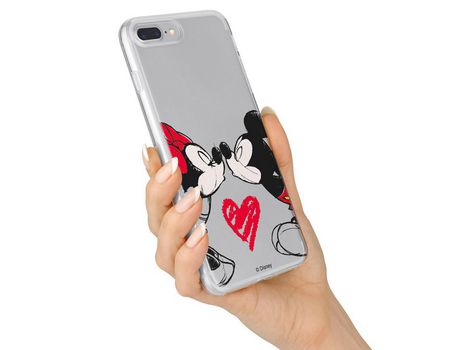 Capa para Sony Xperia XA1 Ultra Oficial da Disney Mickey e Minnie Beijo - Cássicos Disney