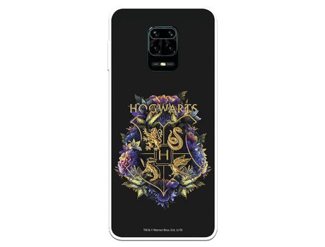 Capa para Xiaomi Redmi Note 9S Oficial de Harry Potter Hogwarts Floral - Harry Potter
