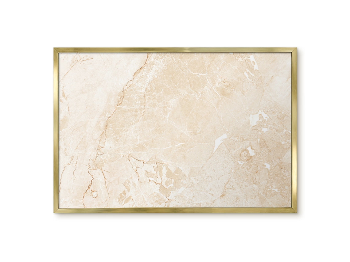 Magnetic Board For Wall Beige Stone For The Bedroom Espelharte (60x40 Cm)