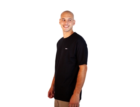 T-shirt De Homem Superb Oversized Algodão Preto (m)