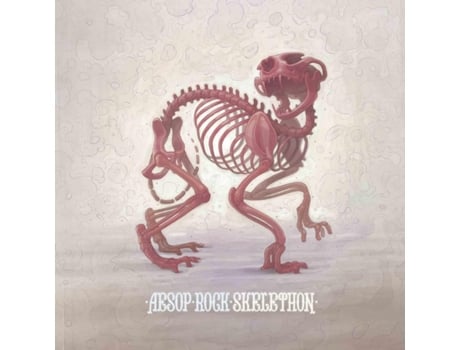 Aesop Rock Skelethon 2lp Vinil Branco Marmoreadovinil Transparente Edição Especial Edição Deluxe Edição Limitada Rhymesayers Entertainment