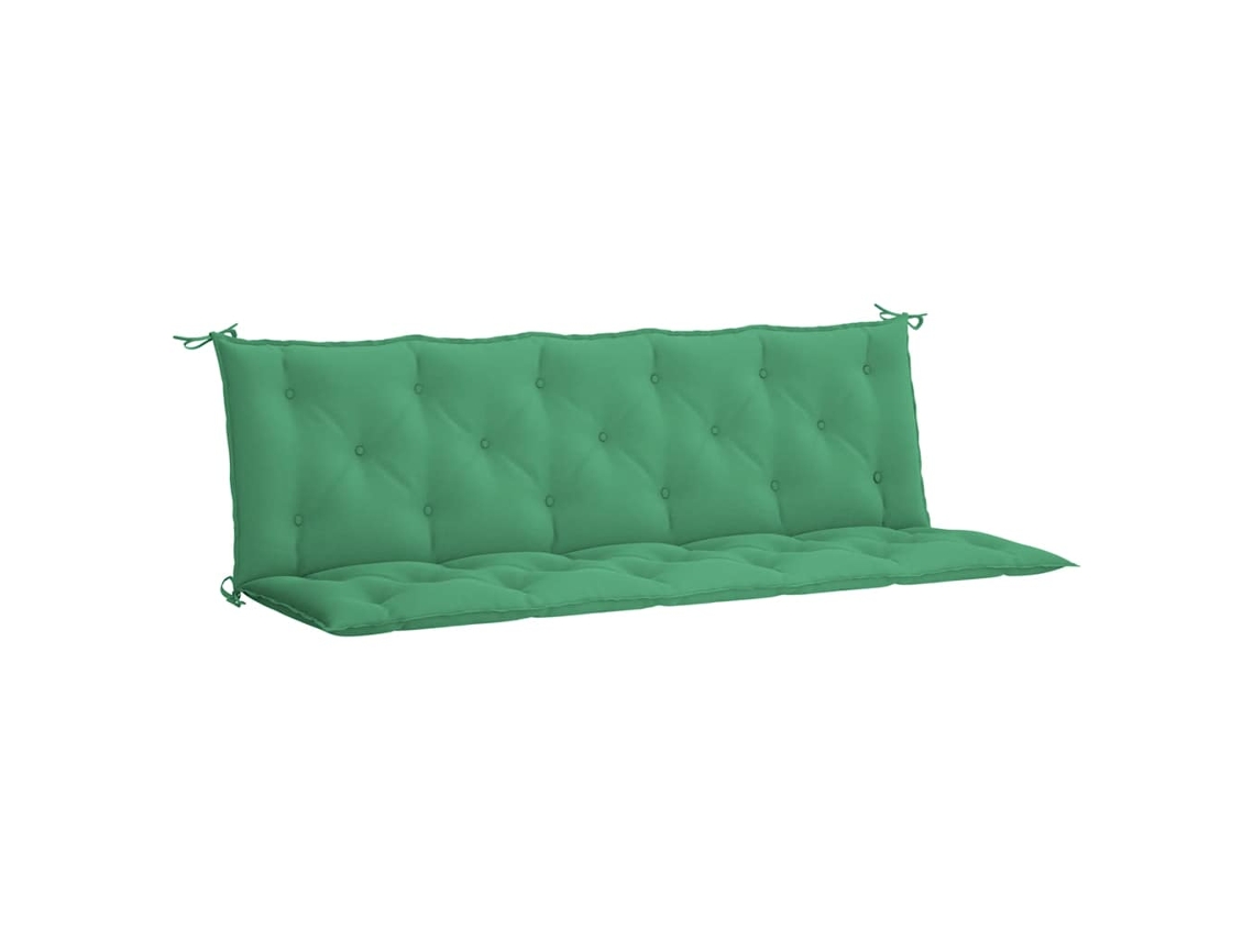 Garden Bench Cushion, Garden Bench Cushions Vidaxl Verde Tecido (180 Cm)