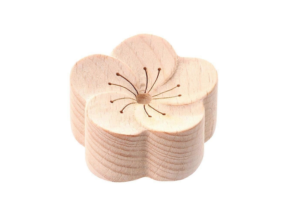 Difusor De Aromas Em Formato De Flor, Em Madeira, Para Aromaterapia, Ideal Para Carro, Incenso, Refrescante, Auxiliar No Sono E Decoração De Casa.