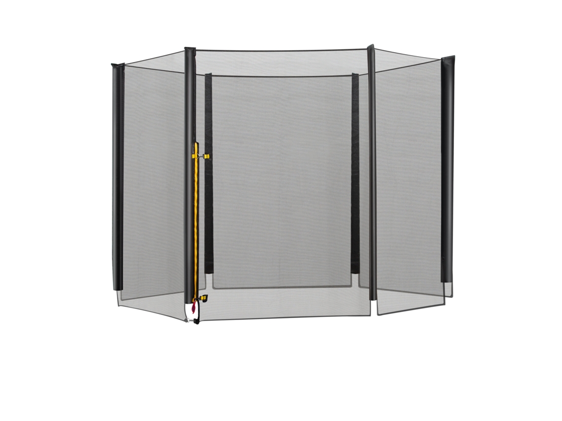 Rede De Proteção Para Cama Elástica Pe E Epe Cor Preto Ø305x180 Cm Homcom