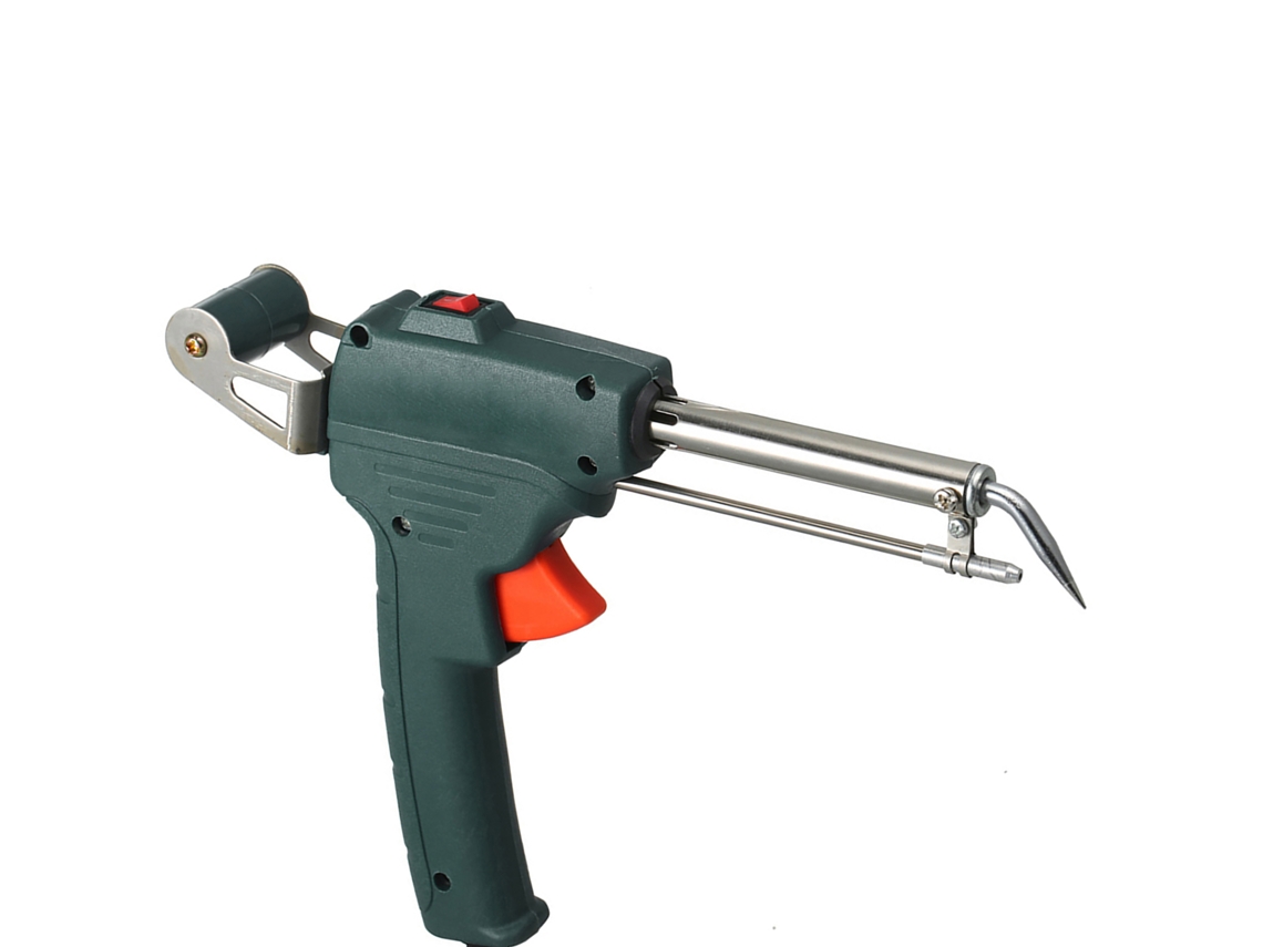 Pistola De Soldadura Eléctrica Com Alimentação Automática 60w, Ferramenta De Solda Com Temperatura Ajustável, Kit De Aquecimento Rápido