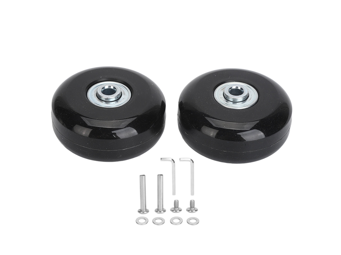 Rodas de substituição Primerox para malas em borracha PU de 56x24mm