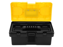Caixa de ferramentas com furador antiderrapante, kit de proteção multifuncional para armazenamento diário.