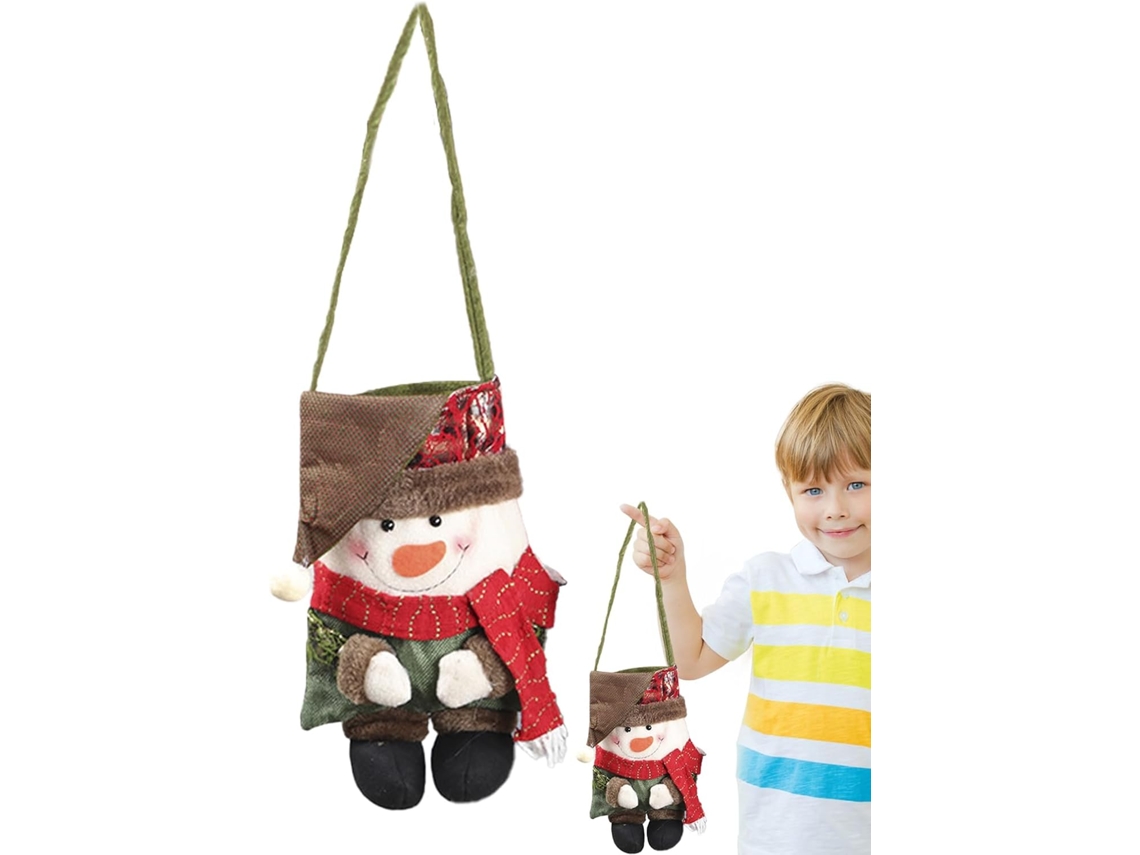 Sacolas De Doces De Natal, Embalagens Reutilizáveis, Sacola De Compras.