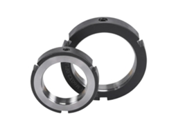 Porca De Travamento Radial, Porca De Travamento Radial Precisão Cnc Tipo R Em Aço 42crmo M8 M22 2 Peças M17x1