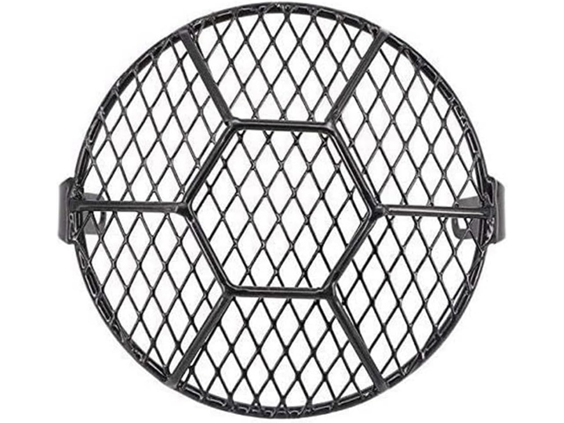 Máscara de Malha Retrô 7 Polegadas para Motocicleta Grade Vintage Material: Metal Garantindo Resistência Ao