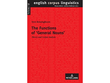 Livro The Functions of ‹General Nouns› English Corpus Linguistics de Benninghoven (Inglês - Capa Dura)