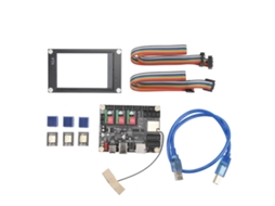 Placa Mãe Kit Impressora 3d E Gravador A Laser 32bit Com Tela Touch 3.5 Polegadas Wi-fi 12-24vdc