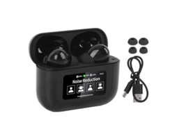 Auriculares con Traductor S/MARCA, 144 idiomas, Bluetooth 5.4, traducción en tiempo real, negro