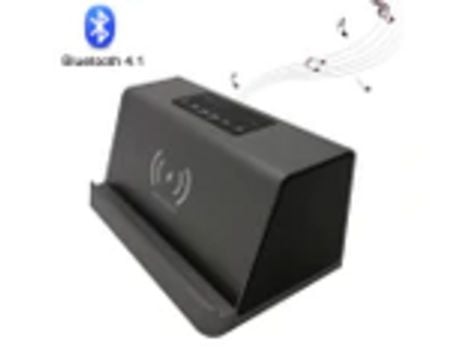 Wireless Charging Metal Gray Speaker TUSERXIN