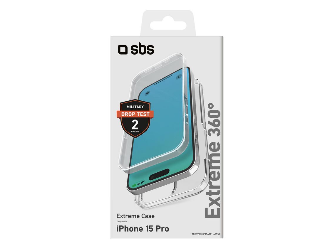 Capa para iPhone 15 Pro SBS Transparente