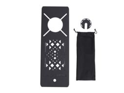 Business placa de mesa para camping em aço inoxidável | S/MARCA