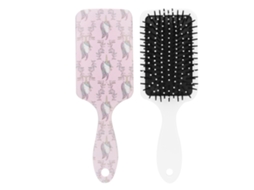 Pente Antiestático De Imprimir Colorido Com Massagem Resistente A Emaranhamentos Para Cabelo (rosa)