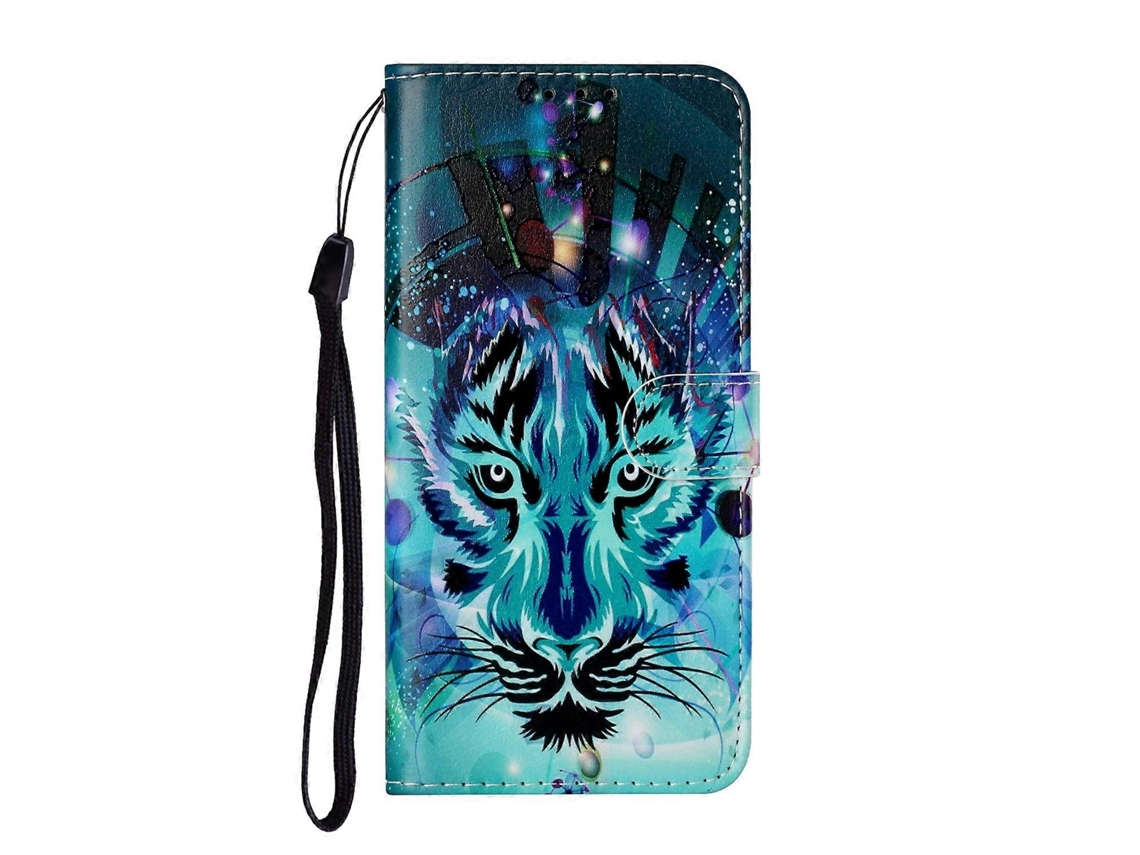 Capa De Couro Sintético Com Padrão Em Relevo A Óleo Para Samsung Galaxy S22 Ultra 5g