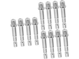 Kit Com 12 Adaptadores De Rosca Para Microfone Para Pedestal Extensor, Prático E Compatível Com A Maioria Dos Modelos.