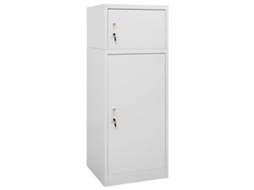 Saddle Cabinet, Saddle Cabinets Vidaxl Cinzeto Aço (53 X 53 X 140 Cm)