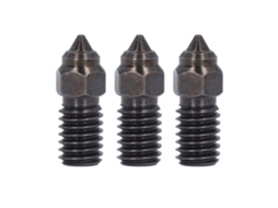 Peças Bico Aço Temperado Alta Velocidade 1.75mm 0.4mm Para Impressora 3d Ender 3 V3 Se Acessórios Hotend