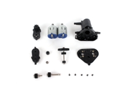 Ldrc 1201 1/12 Rc Car Caixa Engrenagens Transmissão Actualizada com Engrenagens Metálicas Peças Substituição Veículos e Modelos L0002a MDUG
