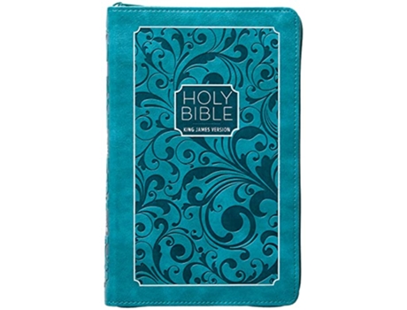 Livro KJV Holy Bible Zip Turquoise de Broadstreet Publishing Group Llc (Inglês)