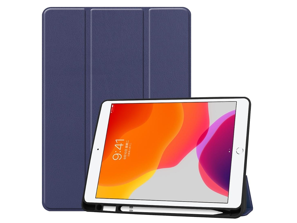 Capa De Couro Compatível Com Ipad 10.2 E 10.2 (2020)