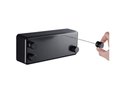 Línea De Tendedero Retráctil De Doble Cuerda Heavy Duty Para Interior Y Exterior, 4m