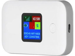 Roteador Wi-fi Portátil, 4g Lte 300mbps, Com Slot Para Cartão Sim,