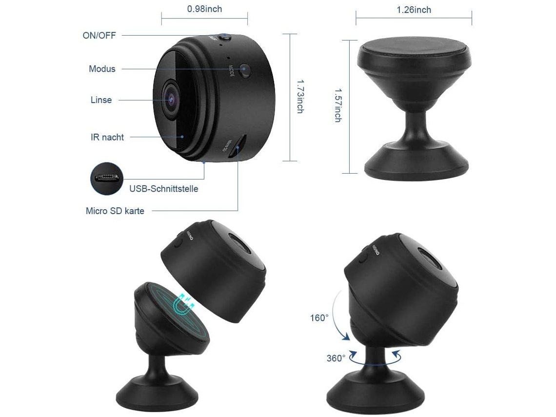 Detector para Espião ENZON HD 1080P