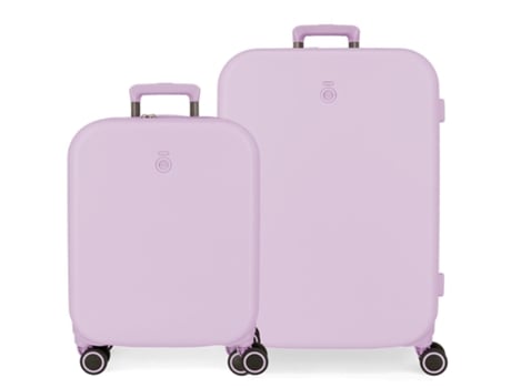 Conjunto de Malas ENSO (48 x 70 x 28 - ABS - Roxo)