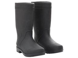 Rain Boots Vidaxl Preto Pvc (39)