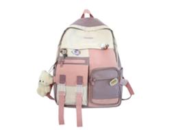 Mochila Feminina E Feminina, Bolsa De Ombro, Bolsa Escolar, Mochila Fofa Para Estudantes Do Ensino Médio, Campus Olysi Shop