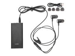 Amplificador De Som Digital D3000 Para Audição Com Redução De Ruído E Fone De Ouvido