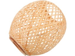 Abajur Vintage Tecido À Mão para Luminárias Pendentes, Estilo Boho e Campestre, Compatível com SFUSHOS