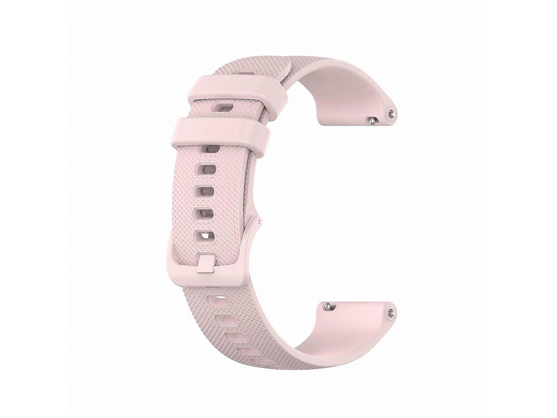 Pulseira De Silicone Com Padrão Quadriculado Para Smartwatch Com Design Elegante.