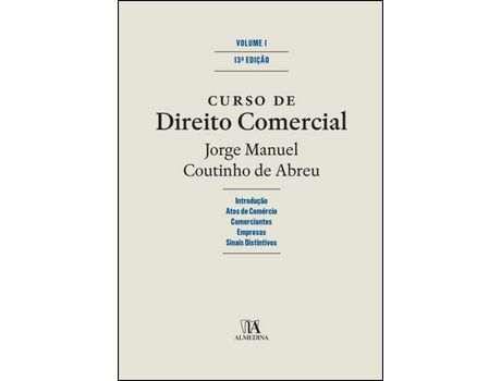Curso De Direito Comercial - Vol. I 13 Ed