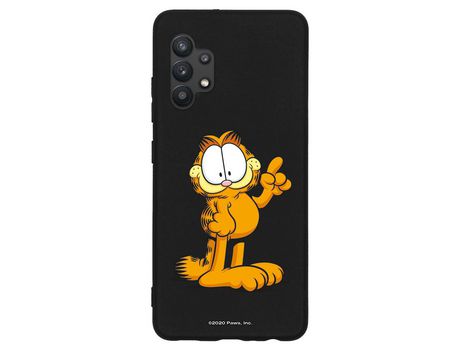 Capa para Samsung Galaxy A32 4G Preto Garfield Expressivo