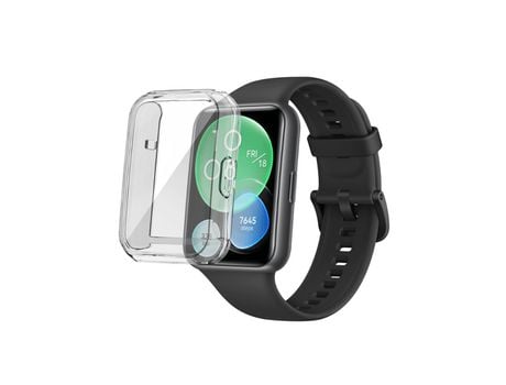 Capa Proteção Total para Huawei Watch Fit 2 - Transparente