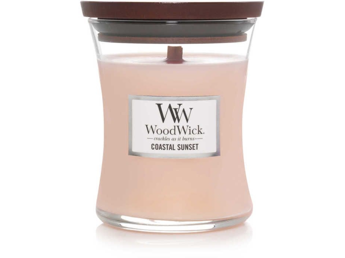 Velas Média Vidro Rosa Woodwick 92049e