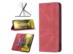 Capa De Couro Antirroubo Com Proteção Rfid Magnética Para Infinix Note 11 Pro