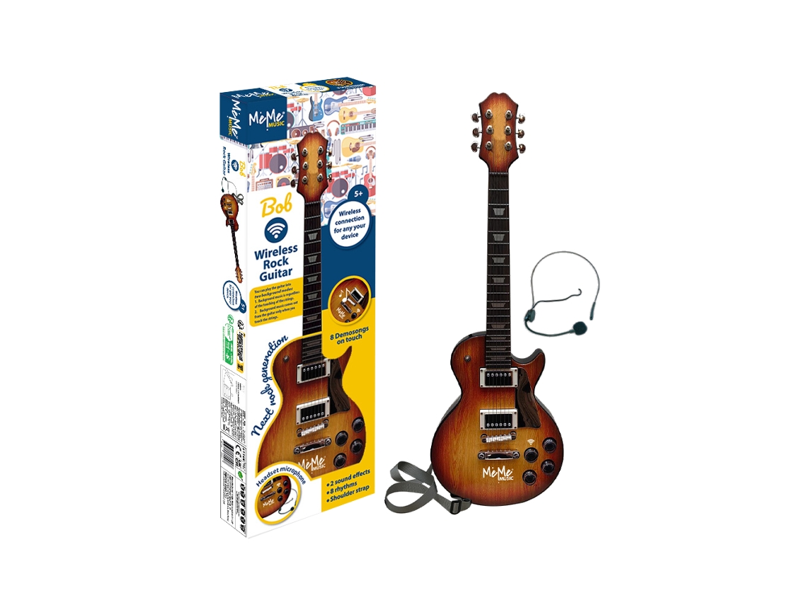 Meme Guitarra Rock Sem Fio Bob Meme